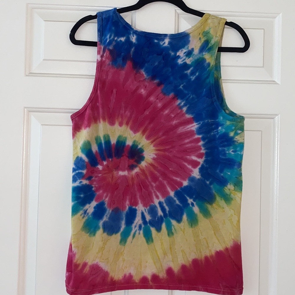 Pride Tank Top - Tie Dye In An Array Of Rainbow C… - image 3